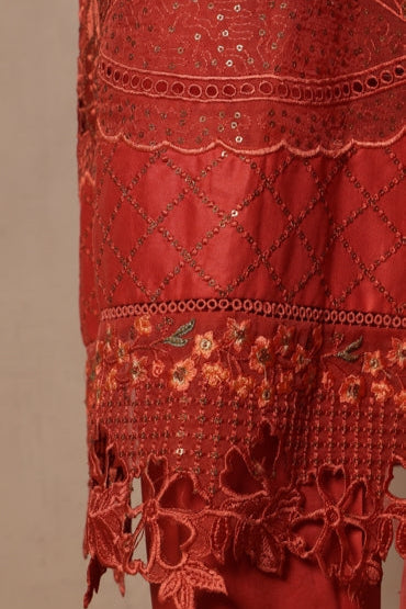 BinSaeedFabrics Chikankari Suit