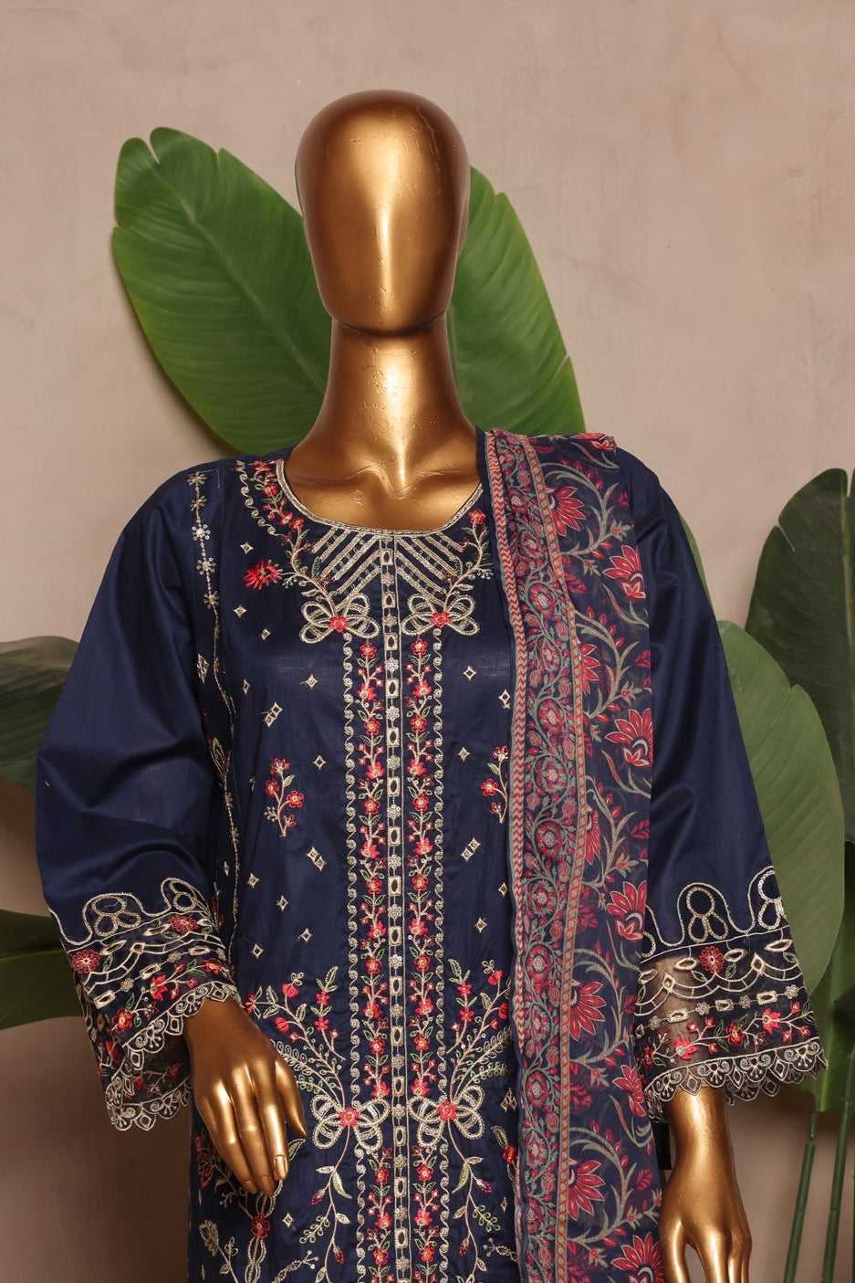 Bin Saeed Lawn 3 Piece Stitched Price Embroidered