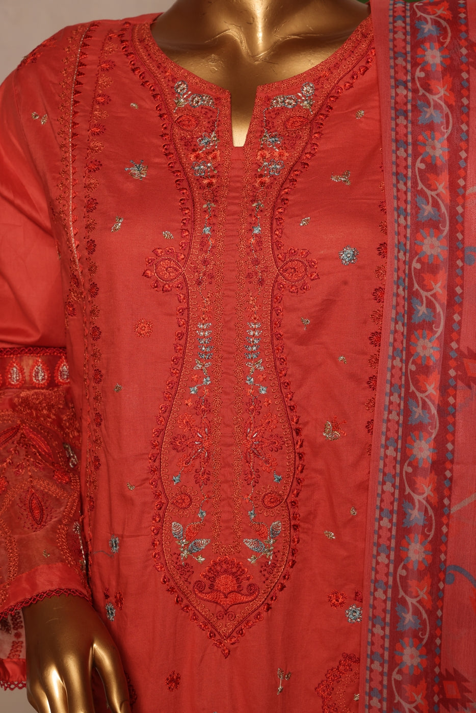 Bin Saeed Lawn 3 Piece Stitched Price Embroidered