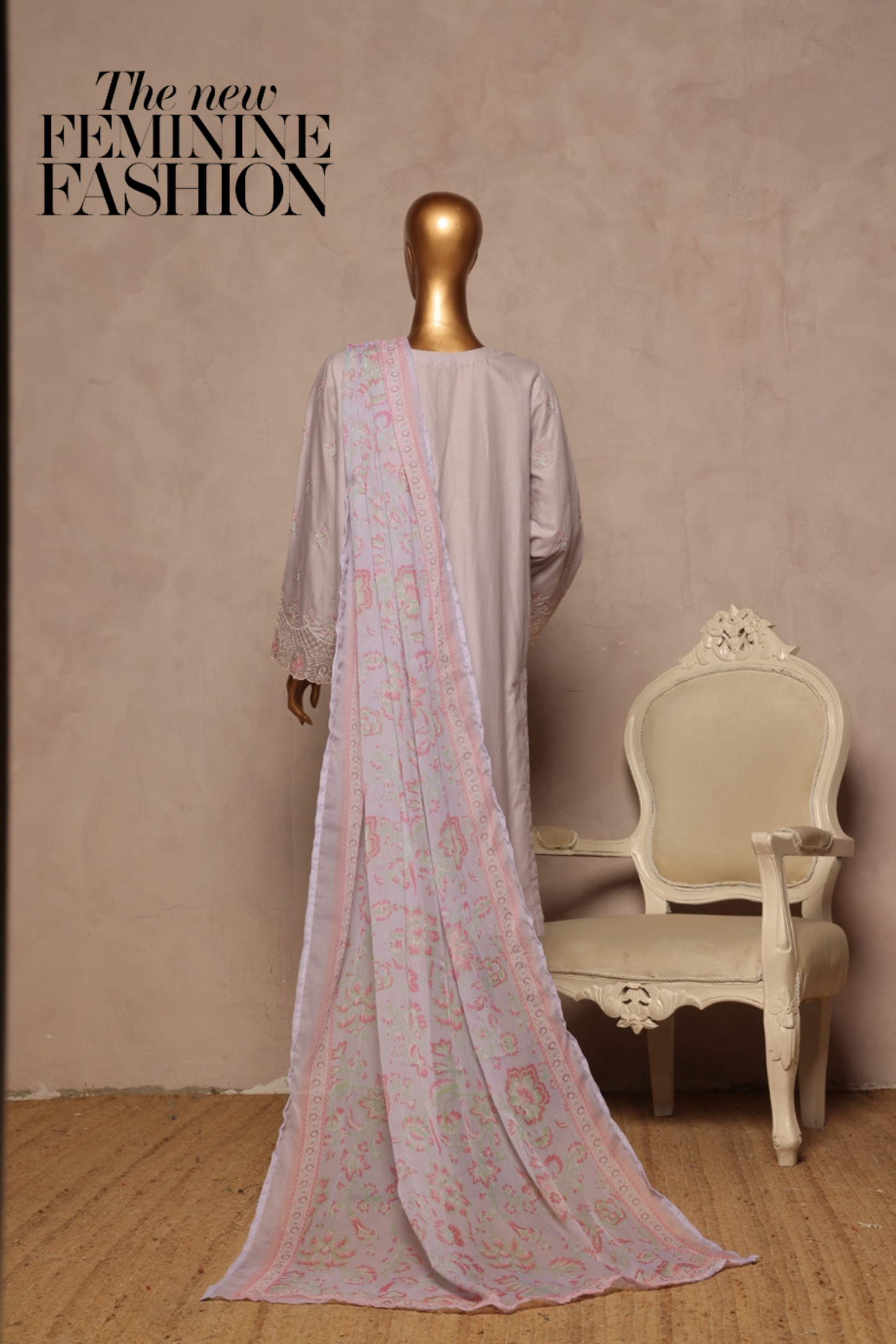 Bin Saeed Lawn 3 Piece Stitched Price Embroidered