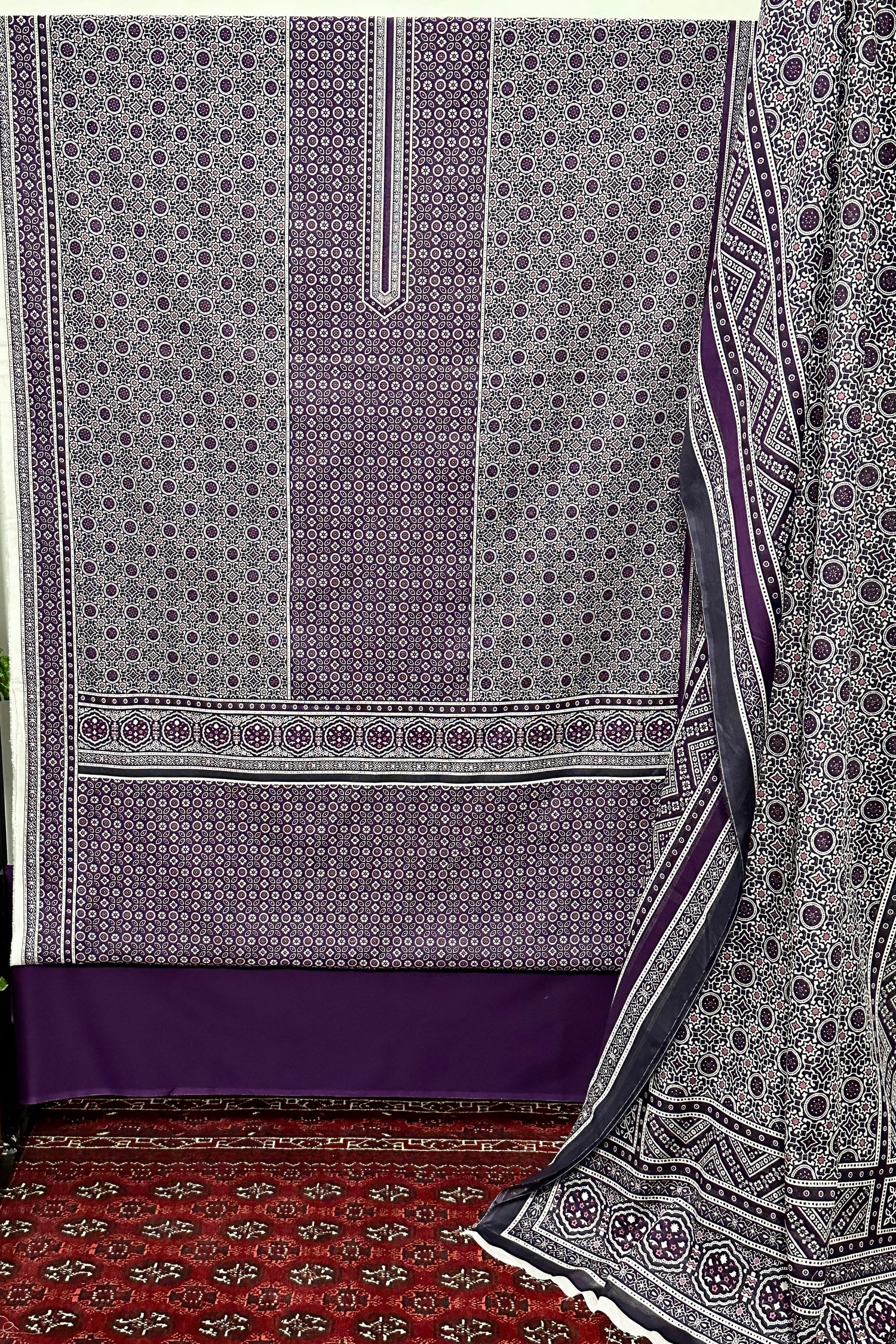 Bin Saeed Lawn 3 Piece Unstitched Fabric