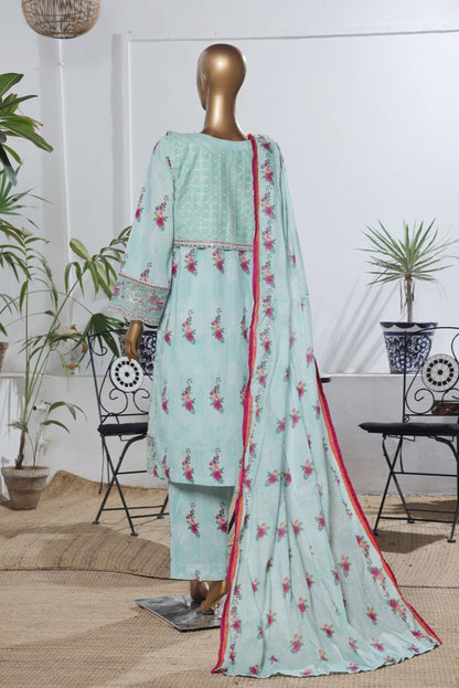 Bin Saeed Lawn 3 Piece Unstitched Price Coat Collection