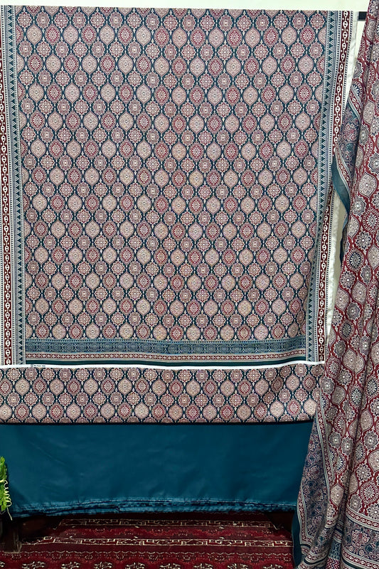 The 3862 - Bin Saeed Lawn 3 Piece Unstitched Digital Printed Fabric