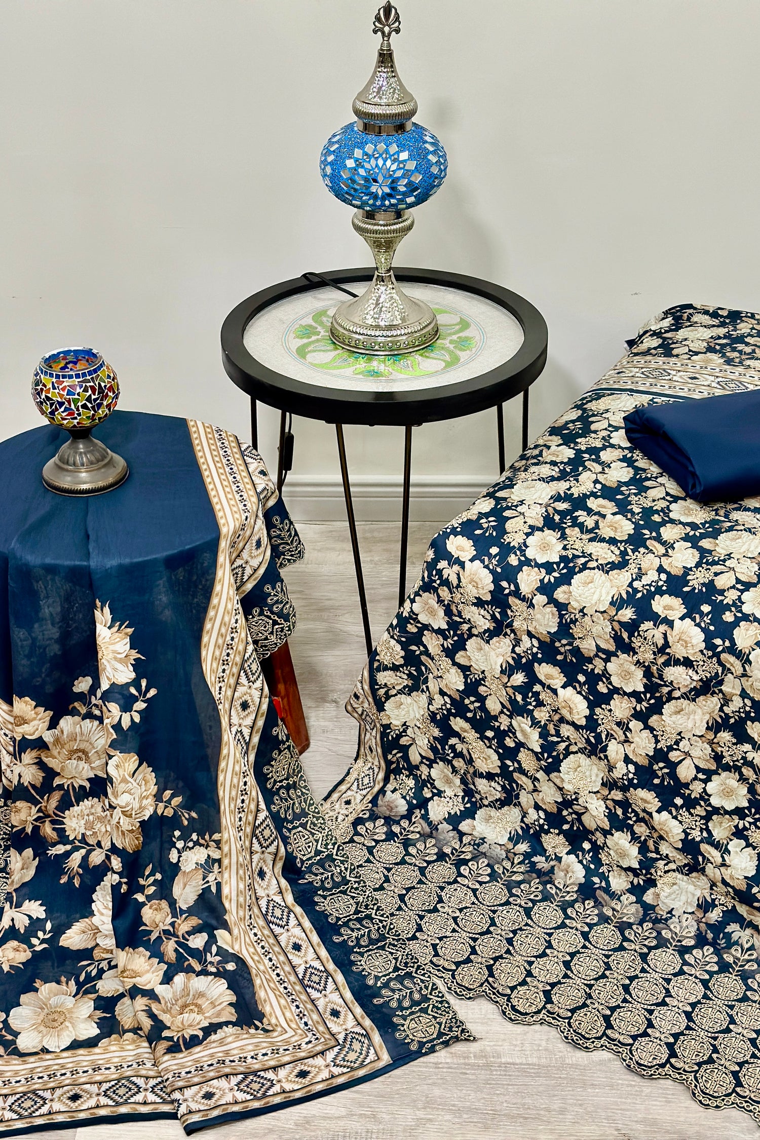 Bin Saeed Lawn 3 Piece Unstitched Price Chikankari Suit