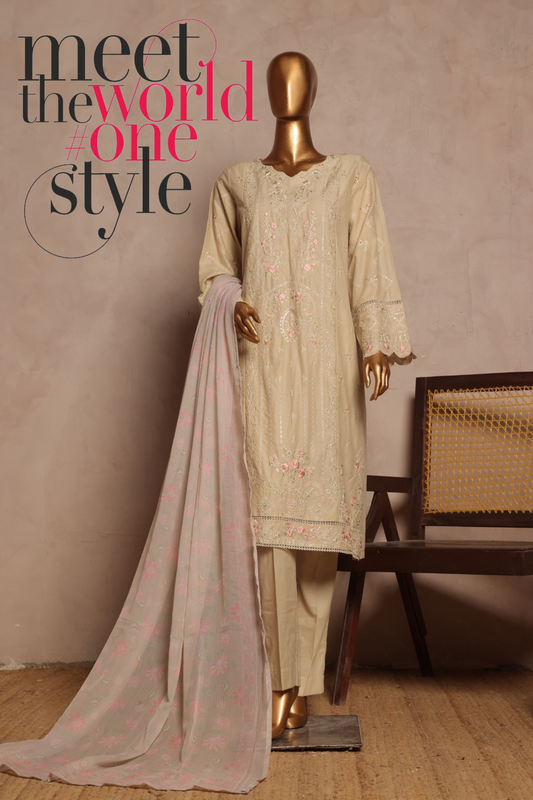 Bin Saeed Lawn 3 Piece Lawn Stitched Frock Collection